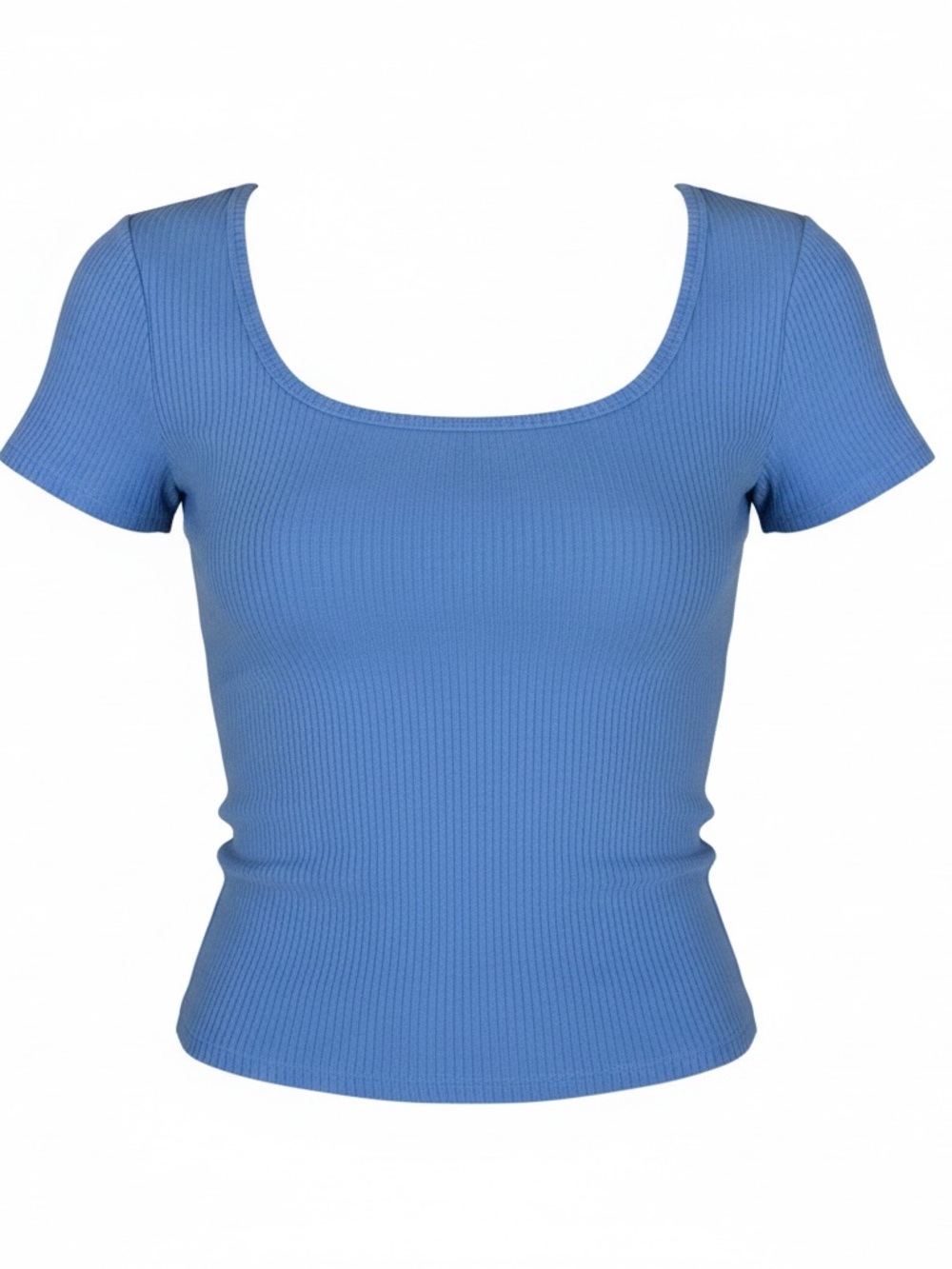 Wild Fable Ribbed Square Neck Crop Top